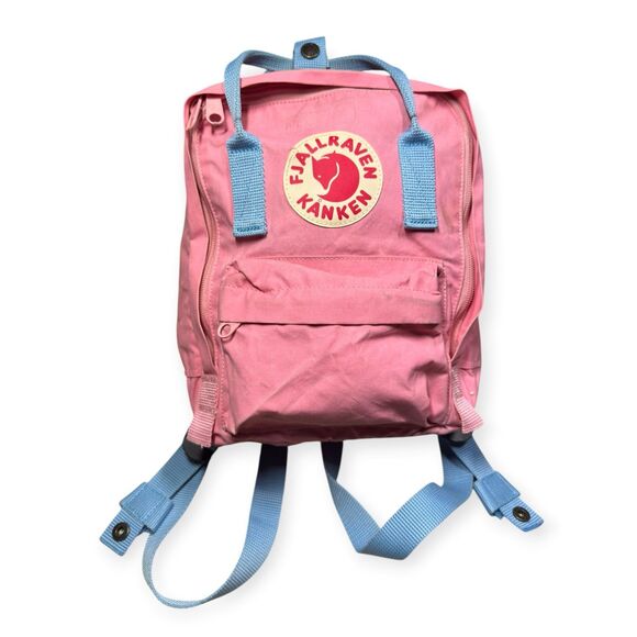 Fjallraven Handbags - Fjallraven Kanken Pink Blue Backpack Everyday Outdoor Travel School Bag Rare